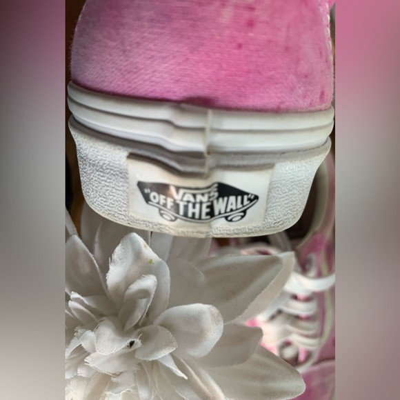 VANS Canvas Old Skool Shoe | size 7 custom "one of a kind" pink tie-dye - Picture 8 of 16